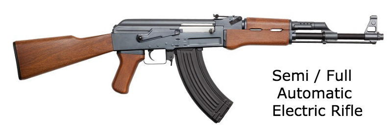 Ak47 Semi Full Automatic Electric Airsoft Rifle Amazonas Outdoor