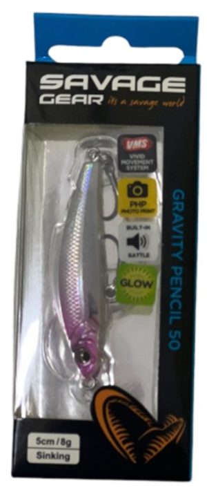 Savage Gear Gravity Pencil 8g 50 mm Pink Head